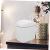 Ciieeo Light Luxury Desktop Trash Can with Lid Stylish Household
