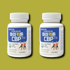 Hi Kitten CBP Colostrum Protein 1000mg 60 tablets, 2 boxes, 60 tablets, 2 boxes / 하이키튼 CBP 초유 단백질 1000mg 60정 2박스 60정 2박스