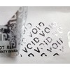 Tamper Proof Warranty Void Stickers Protection Labels Security Seal Double