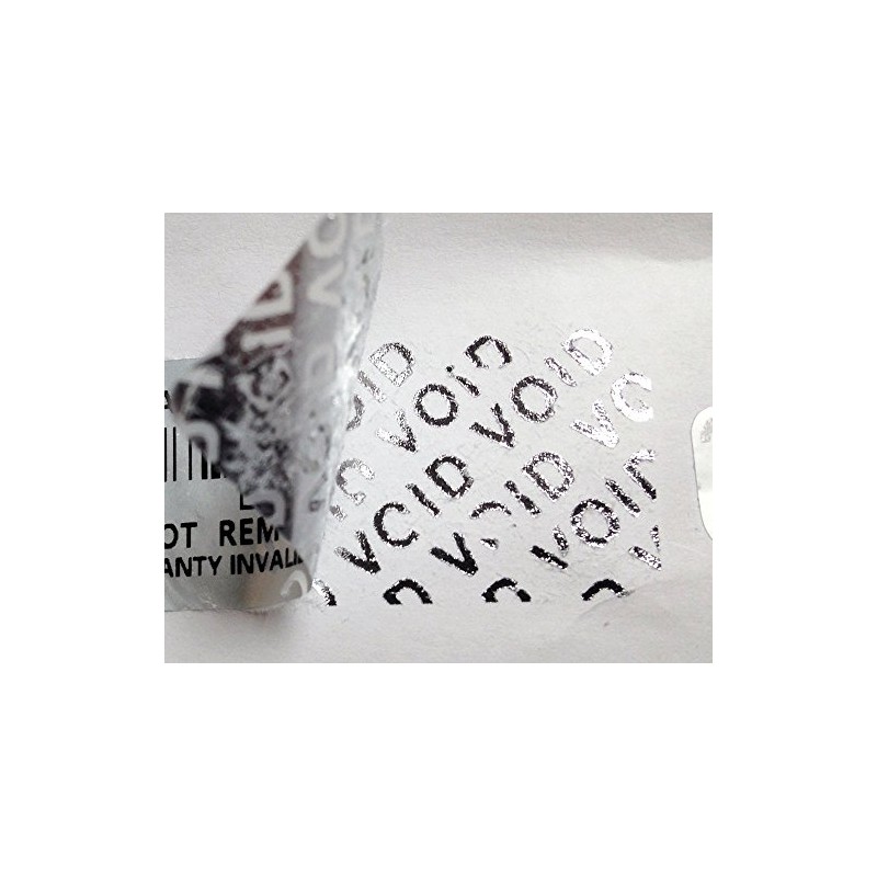 Tamper Proof Warranty Void Stickers Protection Labels Security Seal Double