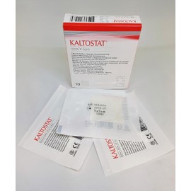 Kalto Stat Alginate Fibre Pads 5cm x 5cm – Pack of 10, Soft Absorbent Squares