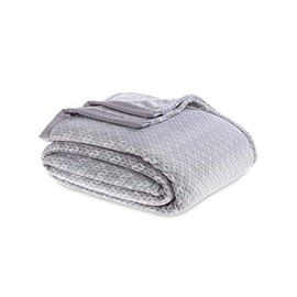 Berkshire Classic Velvety Plush Full/Queen Blanket ( Grey Geo )