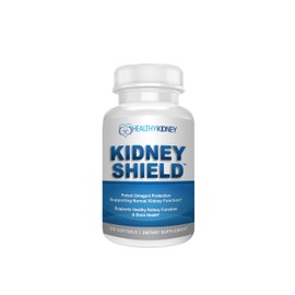 Kidney Shield Omega 3 Fish Oil Supplements - DHA EPA Omega 3 Supplement for Women & Men Kidney Health - Omega3 to Support Normal Kidneys Function & Cleanse, Detox & Repair - 120 Lemon Softgels