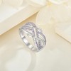 BELRYO Promise Ring for Her Celtic Knot 925 Sterling Silver