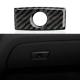 Car Storage Box Sticker Cover Carbon Fibre Decal Trim Compatible with X3 F25 (2011-2017) / X4 F26 (2014-2018) Interior Accessories