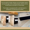 Hotot 4-Piece Maple Wood Cutting Board Set with Holder Made