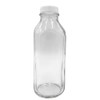 The Dairy Shoppe 1 LTR (33.8 oz) Glass Milk Bottle