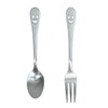 Nagao Nico Coffee Spoon Brown Fork, Set of 2, 18-8