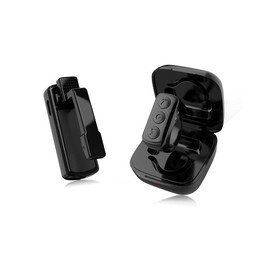 Remote Control Page Turner Ring for Kindle Paperwhite Oasis, Bluetooth E-Reader Controller, TikTok Ring, Camera Shutter -Black - Color: Black