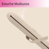 Funda para brochas de maquillaje con broche Estuche organizador de