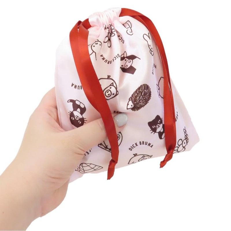 Miffy [Drawstring Bag] Ribbon Drawstring / Animal Dick Bruna