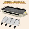 Pukomc Electric Indoor Grill,2 in 1 Indoor Grills for Kitchen