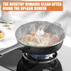 3-Pack Splatter Screens for Frying Pan - Stainless Steel Grease