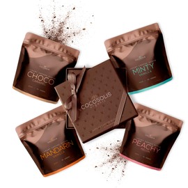 COCOSOLIS Coffee Body Scrub Set - Essential Oils - The Perfect Luxury Gift Set Women - 3 x Exfoliating Body and 1 x Exfoliating Face (280 g)