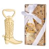 Uezea 12 Pack Cowboy Boot Bottle Opener Wedding Favors with