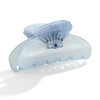 LILIE&WHITE Acrylic Seashell Hair Accessories: Blue Rhinestone-Patterned Strong Fixed Claw