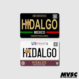 Card Stickers - Mexico Placas (Mexican License Plate) - For Debit, Credit and other cards:_JALISCO