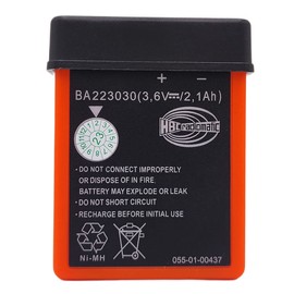 LITKEQ (2 Pack) 3.6V 2100mAh BA223030 Rechargeable Battery for HBC Crane Remote Control, HBC BA223030 / BA223000 / FUB6 Battery