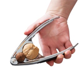 Nutcracker Pecan Cracker Nut Opener Lobster Cracker with Non Slip Grip, 15,8 cm, Metal Nut Cracker Tool for All Sorts of Nuts