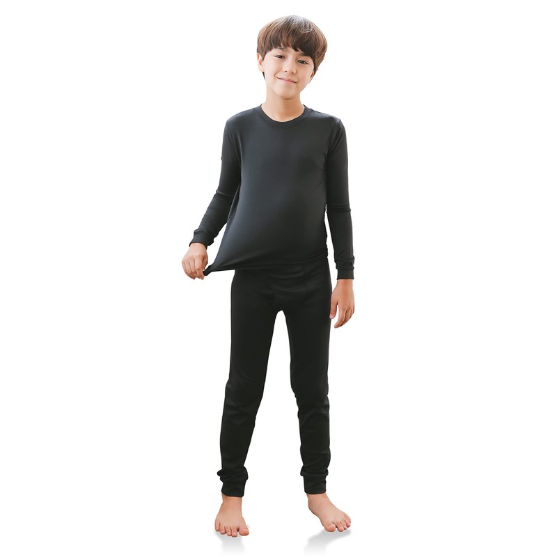 TINFL by Vaenait Boys Thermal Underwear Soft Long John Set
