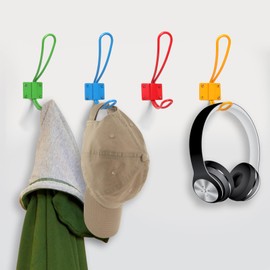 KYSMOTIC Kids Coat Rack Wall Mounted for Boys and Girls for Jackets Clothes Backpacks Robes and Towels - Perfect Kids Coat Hooks Wall Mounted for Classroom, Bedroom and Bathroom - Set of 4