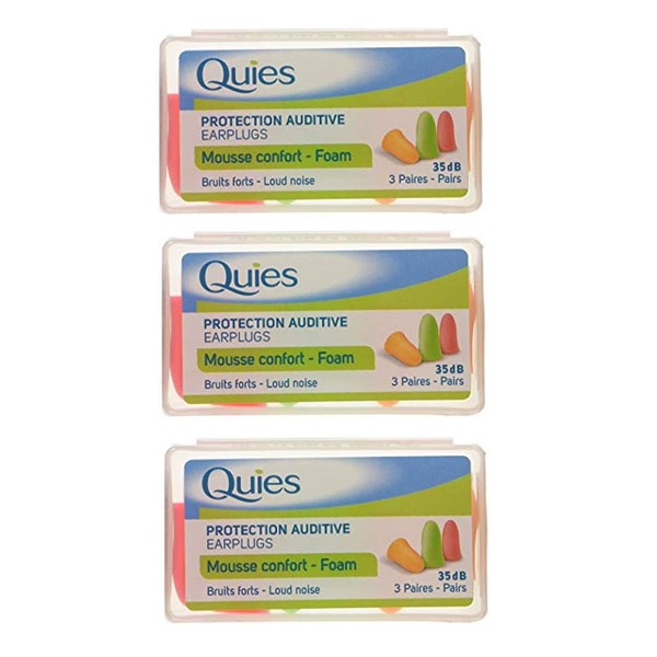 Quies - Protection Auditive - Foam Earplugs 35dB - Pack
