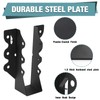2x6 Joist Hanger 48Pcs,Q235B Steel Face Mount Joist Hangers, Hurricane