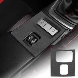 FDAIUN Car Seat Heater Button Frame Decoration Sticker For Subaru BRZ Toyota GR86 (2021-Now) Accessory Excane Material Soft Touch Stylish Custom Dress Up Subaru BRZ Toyota GR86 2021-UP Interior Parts