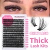 Yaiseiko Lash Clusters 60D Wispy 10-20mm Essential Volume Cluster Eyelash