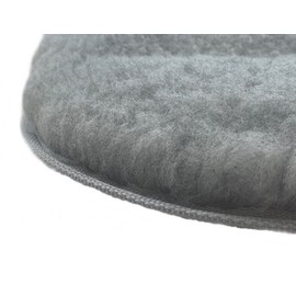 PnH Veterinary Bedding®- CLASSIC RANGE Binded for Extra Strength & Durability. Soft Fleece Vet Bedding Pieces with a Professional Look. GREY, WHITE - MANY COLOURS, MANY SIZES (GREY, 38cm x 50cm)
