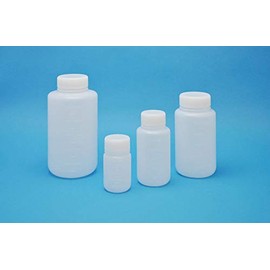 Kokugo High Density Polyethylene Bottle, JK-Bottle, Fine Mouth, White, 8.5 fl oz (250 ml), 1 Bottle