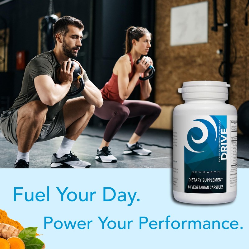 New Earth New Earth Drive - Natural Pre-Workout Energy Supplement,