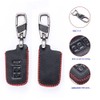 BKY Toyota Exclusive Smart Key Case, Leather, Beige, Harrier Camry,