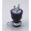 エルパ (ELPA) ゴムプラグ接地2P 配線 コンセント 125V 15A A-161H