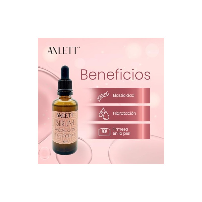 Serum facial con colágeno
