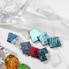Maasechs 4 Bags COE90 Dichroic Glass Scrap Assorted Fusible Glass