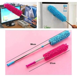 Rita Pro Shop Telescopic Mop, Up to 37.8 inches (96 cm), Dust Removal, Stretchy, Handy Mop, Cleaning