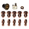 Nozzle & Electrode Replacement-Kit Compatible with Harbor Freight Titanium 45A