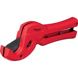 Pipe Cutter/Pipe Cutters Picco P 26 | One-Hand Operation, Right Angle, Burr-Free Cut Through Double Tube Auflaufe and Reversible Guided Blade for Plastic and Composite Pipes up to 26 mm Diameter