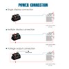 Runleader 36V Battery Fuel Gauge Meter,Battery Level Meter,Lead Acid Battery