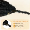Goddess Locs Crochet Hair 6 Packs, 16 Inch Straight Faux