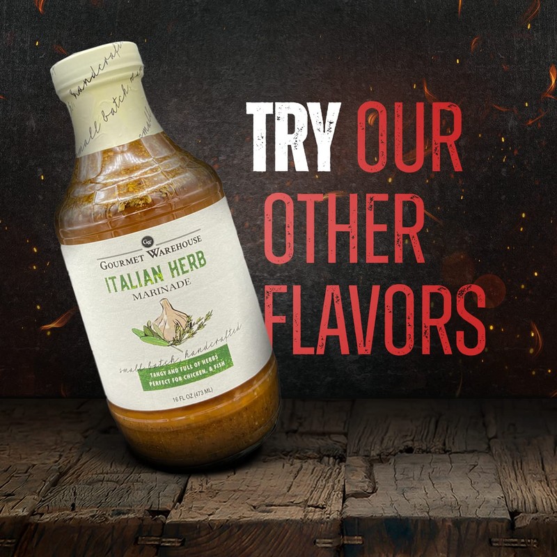 Gourmet Warehouse Small Batch Island Jerk Marinade - Made With