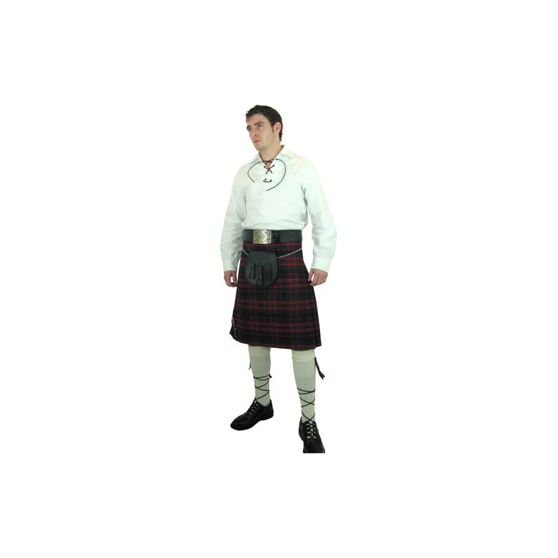The Scotland Kilt Company Black Leather Day Sporran 4 Kilts
