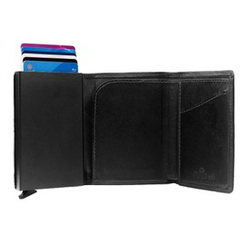 The Chesterfield Brand Palma Card Holder Black