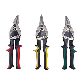 ATE Pro. Tools - 3-Piece Aviation Snip Set - Left, Right and Straight Cut
