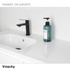 VITACHY. Pack of 3 Blue Plastic Bathroom Soap Dispenser with