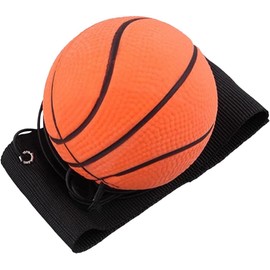Wpppan Reaction Training Ball with Adjustable Wrist Strap - High-Elasticity Rubber Basketball Trainer for Agility Drills and Reflex Exercises, Elastic String Sports Equipment for Athletes