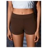 MakeMeChic Women's Elastic High Waisted Biker Shorts Spandex Skinny Sporty