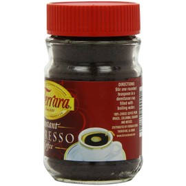 Ferrara Instant Espresso Coffee, 2-Ounce Glass Jars (Pack of 6)