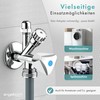 Engelbach® Combination Angle Valve 1/2 Inch Self-Sealing Universal Angle Valve